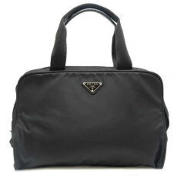 Prada Handbag Nero Nylon Black - Picture 1 of 9